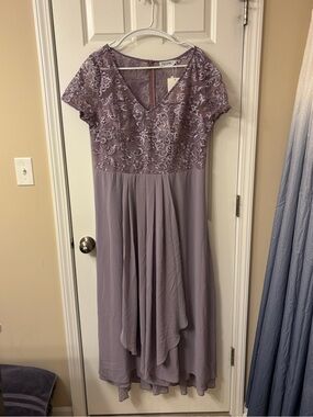 Purple Mother of the Bride Dress - nwt